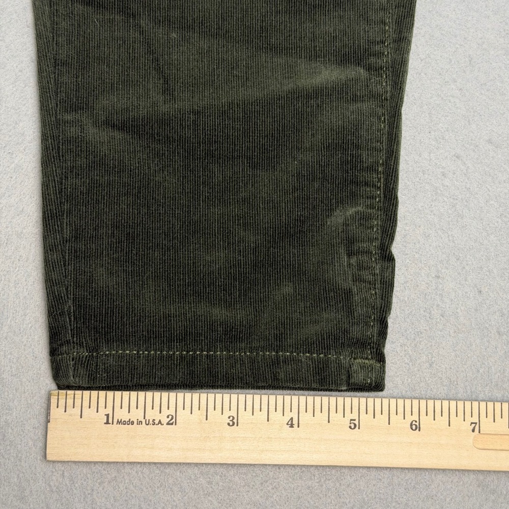 LOFT Corduroy Pants Womens 28/6 Olive Green The Skinny High Rise Stretch NWT - Picture 15 of 16